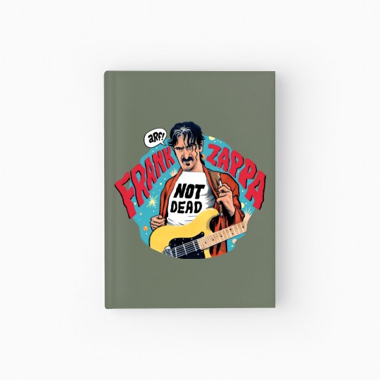 Discover Frank Zappa Hardcover Journals with Quotes