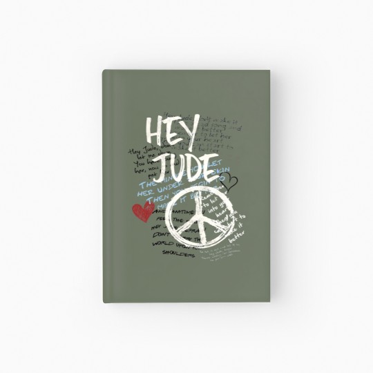 Discover Hey Jude iPhone Case Hardcover Journal