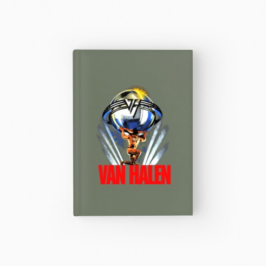 Discover Vintage van 5150 86 tour paper thin Hardcover Journal