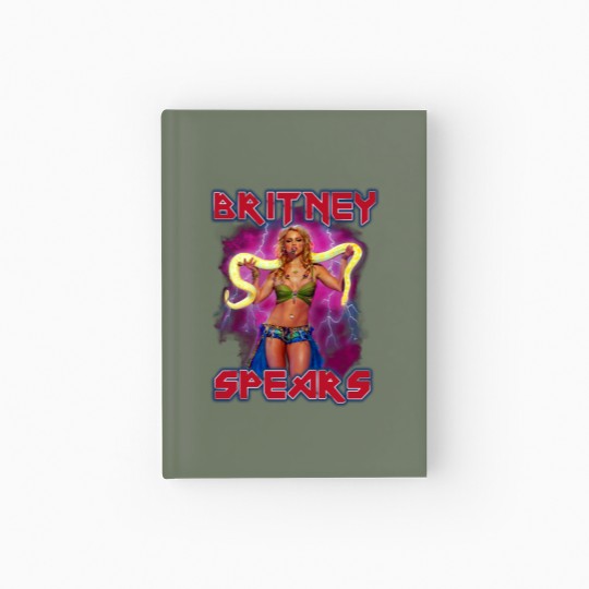 Discover Britney Spears Hardcover Journal, Britney Spears Fan Hardcover Journal
