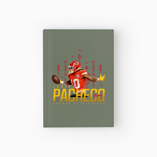 Discover isiah Pacheco Essential Hardcover Journal
