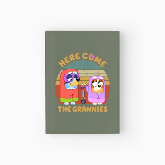 Discover Grannies Hardcover Journal: BlueyDad Family