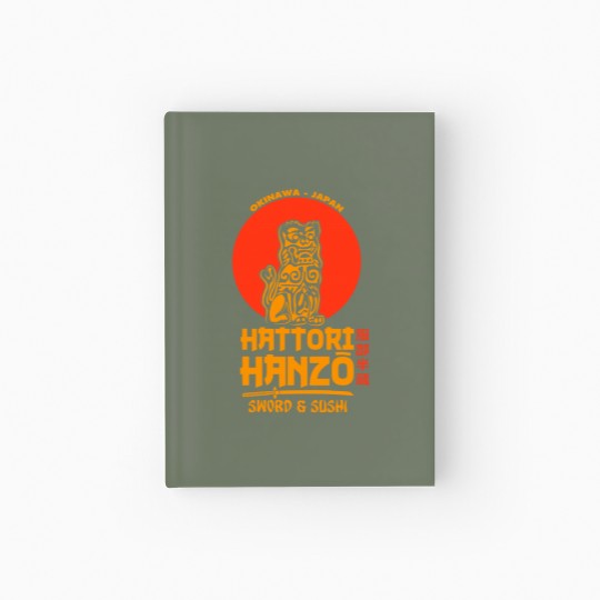 Discover Cult Movie Kill Bill Hattori Hanzo - Unisex Fashion Hardcover Journal