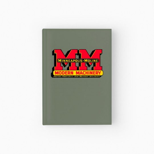 Discover Minneapolis Moline Farm Engine birthday christmas Hardcover Journal