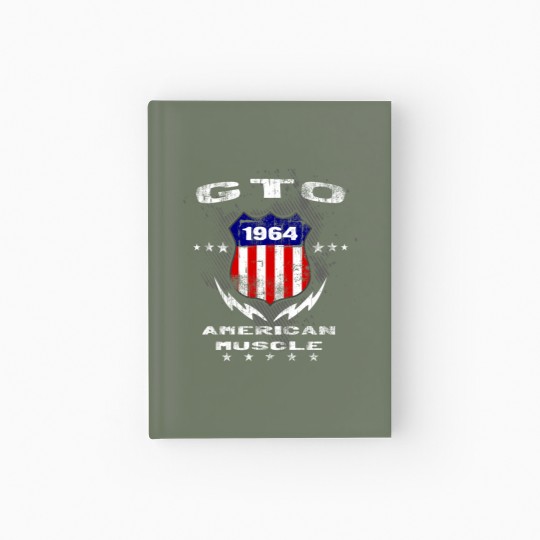 Discover 1964 GTO American Muscle v3 Hardcover Journal
