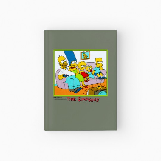 Discover The Simpsons Vintage Hardcover Journal