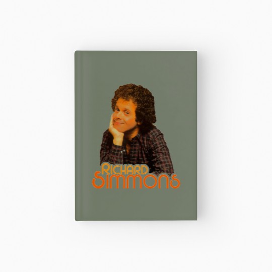 Discover Young Richard Simmons Hardcover Journal