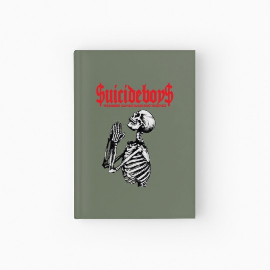 Discover SUICIDEBOYS Merch Hardcover Journal