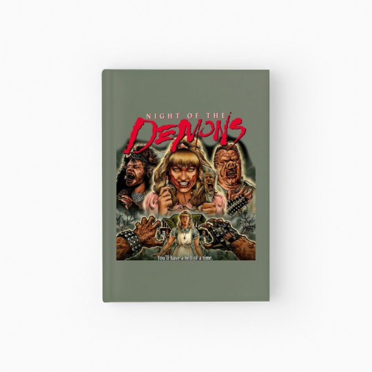 Discover Night Of The Demons Classic Hardcover Journal