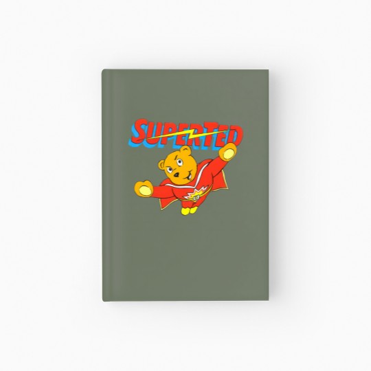 Discover Super Ted Hardcover Journal