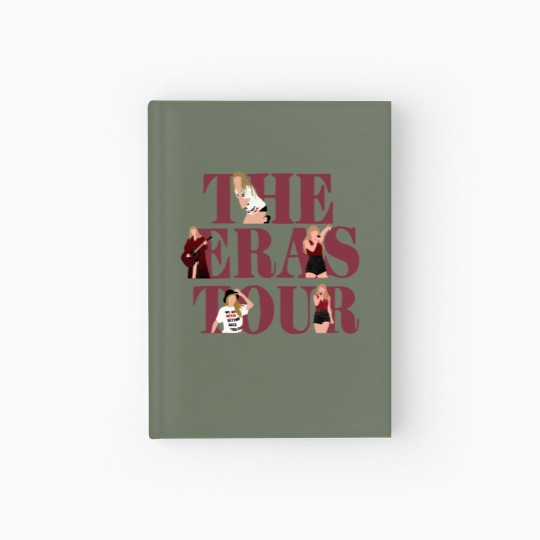 Discover red theeras tour Hardcover Journal