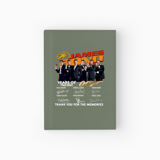 Discover James Bond 007 60th Anniversary Hardcover Journals