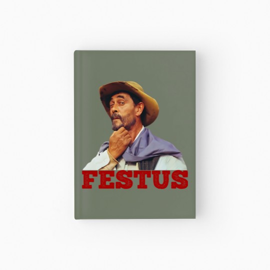 Discover Festus - Gunsmoke - 50s Tv Western Hardcover Journal
