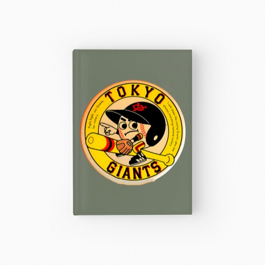 Discover TOKYO GIANTS VINTAGE JAPAN Hardcover Journal