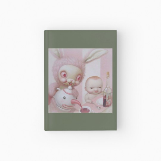 Discover mark ryden pink bunny Hardcover Journal