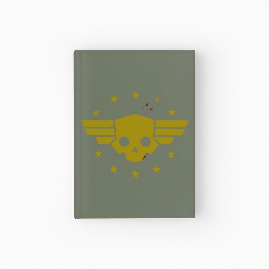 Discover Helldivers 2 Hardcover Journal, Helldivers Game Hardcover Journal, Game Gift Idea