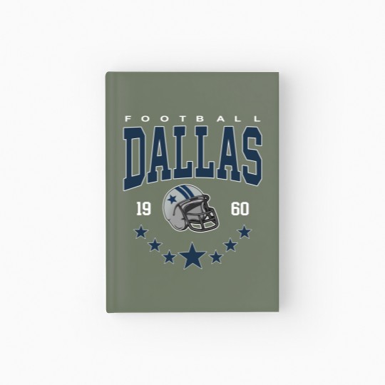 Discover Cowboys Team Hardcover Journal, Football Hardcover Journal