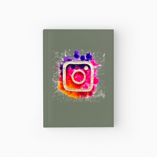 Discover Instagram Hardcover Journal
