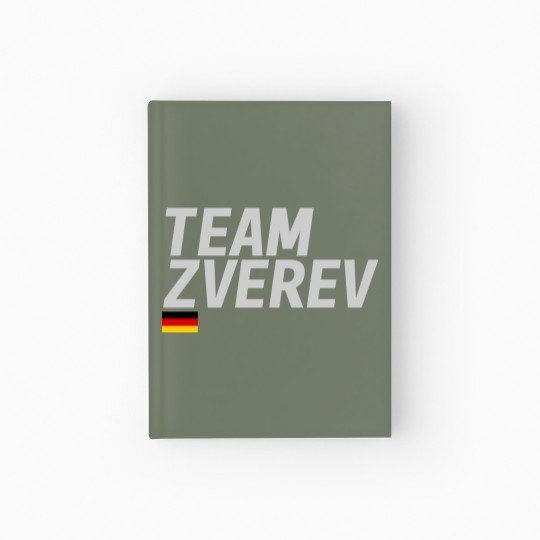 Discover Team Alexander Zverev Hardcover Journal