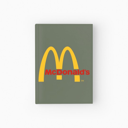 Discover Mcdonald Restaurant Hardcover Journal