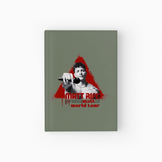 Discover Matt Rife World tour Problematic 2023-2024 Hardcover Journal