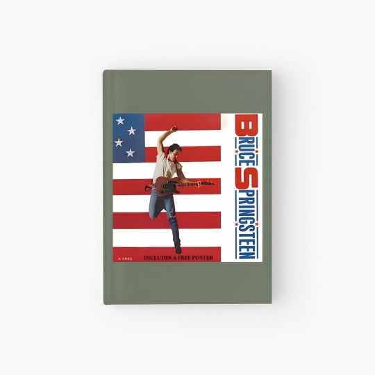 Discover Ancient Bruce Springsteen Hardcover Journal