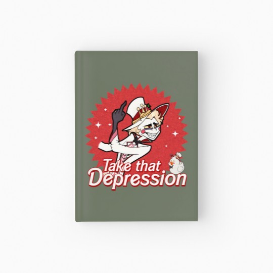 Discover Take That Depression Hardcover Journal