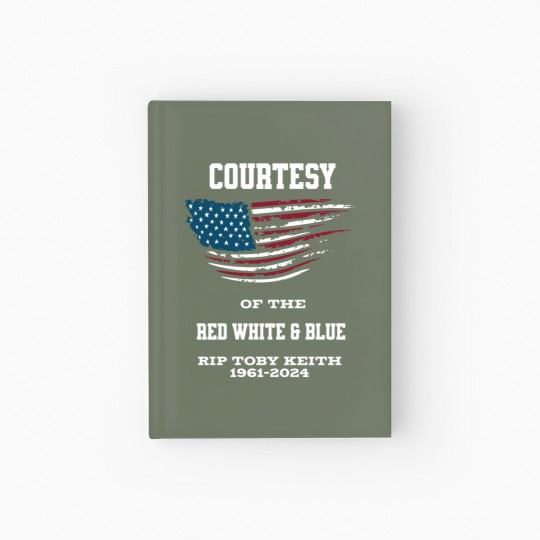 Discover In Memory of Toby Keith 1961-2024 Hardcover Journal