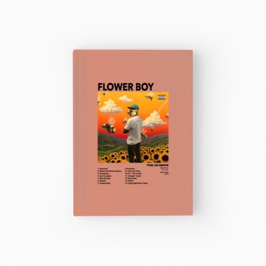 Discover Flower Boy Hardcover Journal