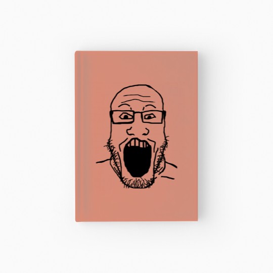 Discover Soyjak Hardcover Journal
