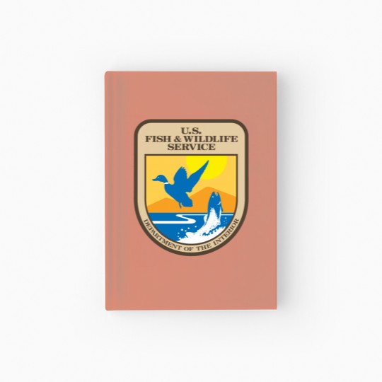 Discover US Fish and Wildlife Service Active Hardcover Journal