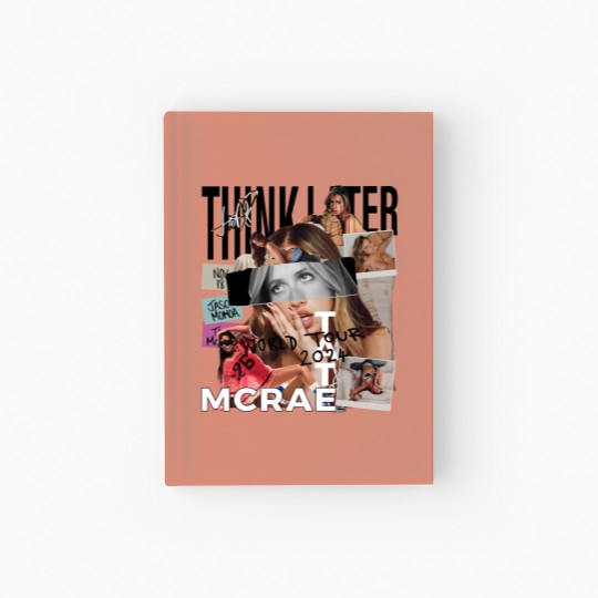 Discover Tate Mcrae Hardcover Journal, Think Later World Tour 2024 Hardcover Journal