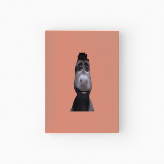 Discover Staring Donkey from shrek Hardcover Journal