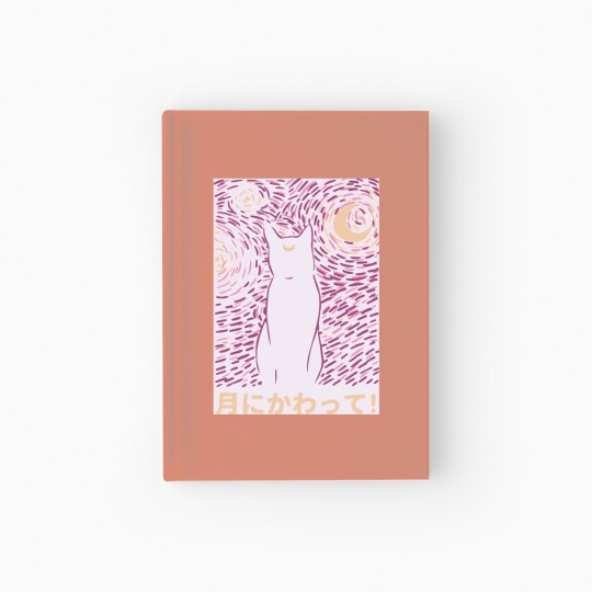 Discover Sailor Moon Cat, Luna Artemis Hardcover Journal