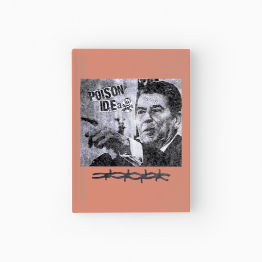 Discover Poison Idea Hardcover Journal Vintage Rock Punk Hardcover Journal