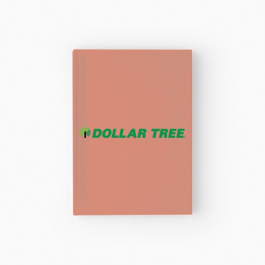 Discover Dollar Tree Logo Hardcover Journal