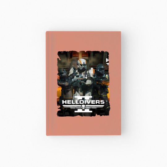 Discover Helldivers Minimalist Hardcover Journal, Helldivers Hardcover Journal