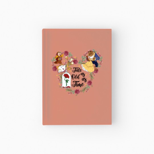 Discover Tale As Old As Time Hardcover Journal, Beauty Beast Hardcover Journal,