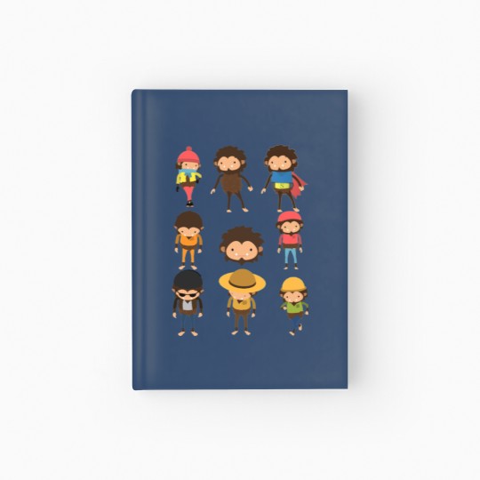 Discover Sneaky Sasquatch Poster Hardcover Journal