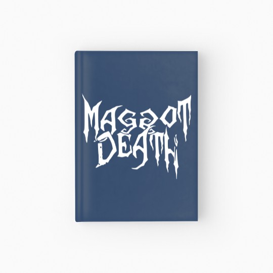 Discover Maggot Death Hardcover Journal