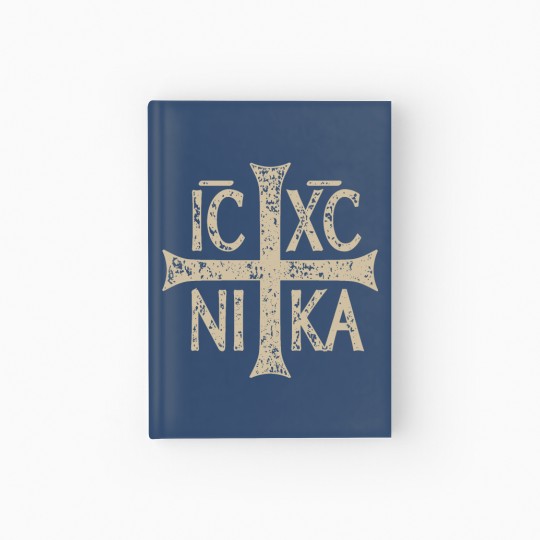 Discover Ic Xc Ni Ka Christogram Cross Orthodox Christian Coffee Then Hardcover Journal