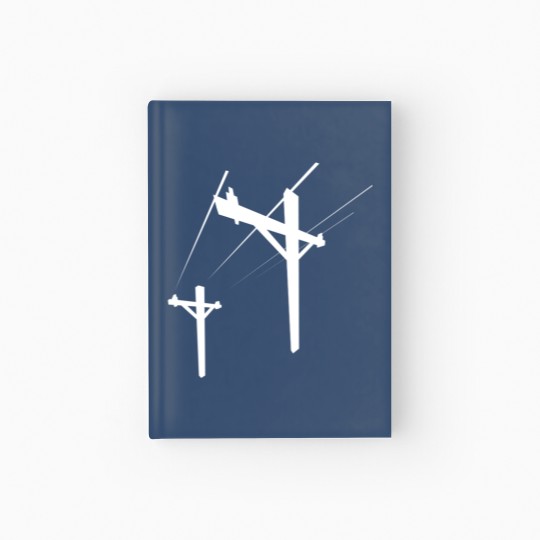 Discover Power lines Hardcover Journal