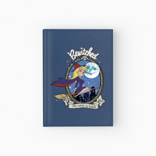 Discover Vintage Bewitched Hardcover Journal