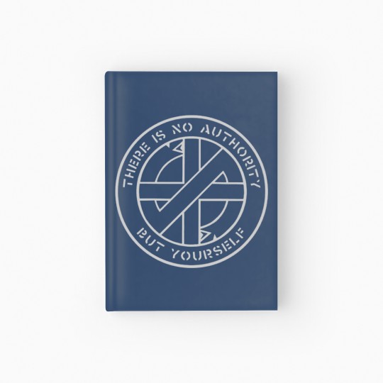 Discover Crass - There Is No  Authority But Yourself Hardcover Journal