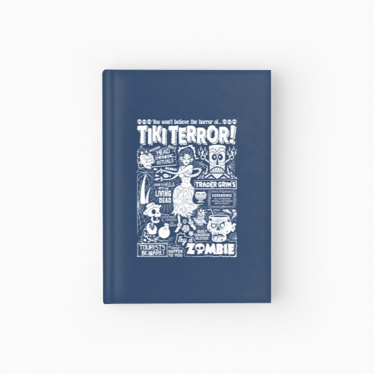 Discover Tiki Terror! - Tiki - Hardcover Journal