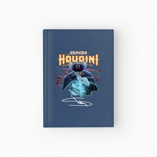 Discover Eminem Houdini Guess Whos Back And For My Last Trick Hardcover Journal