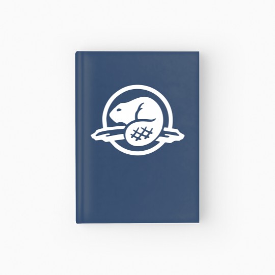 Discover canada parks logo merchandise Hardcover Journal