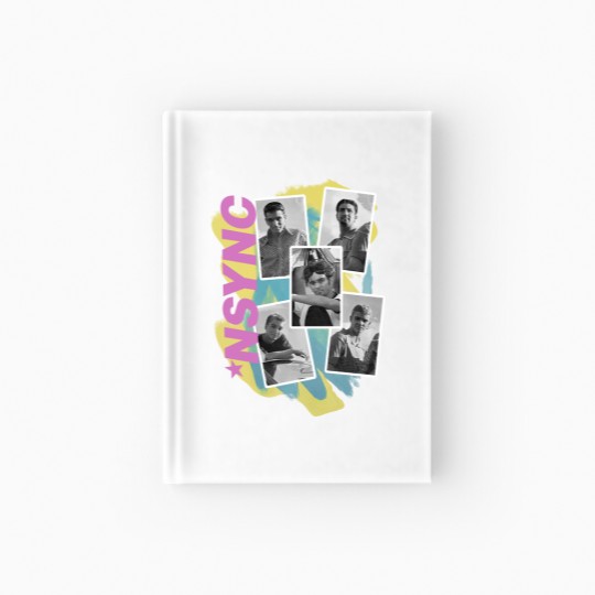 Discover Vintage NSYNC No Strings Attached Black Hardcover Journals