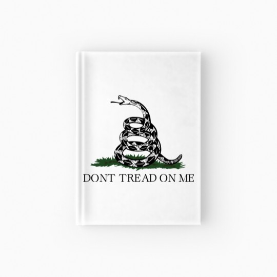 Discover Gadsden Flag Hardcover Journal