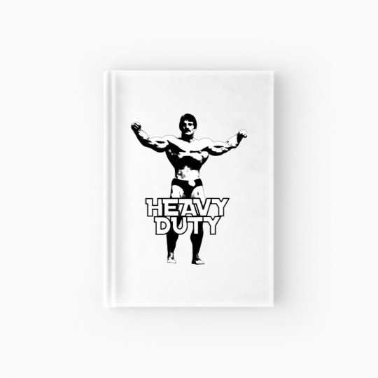 Discover Mike Mentzer Heavy Duty Hardcover Journal